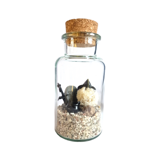 Witchy Tumbleweed with Gravestone and Cauldron