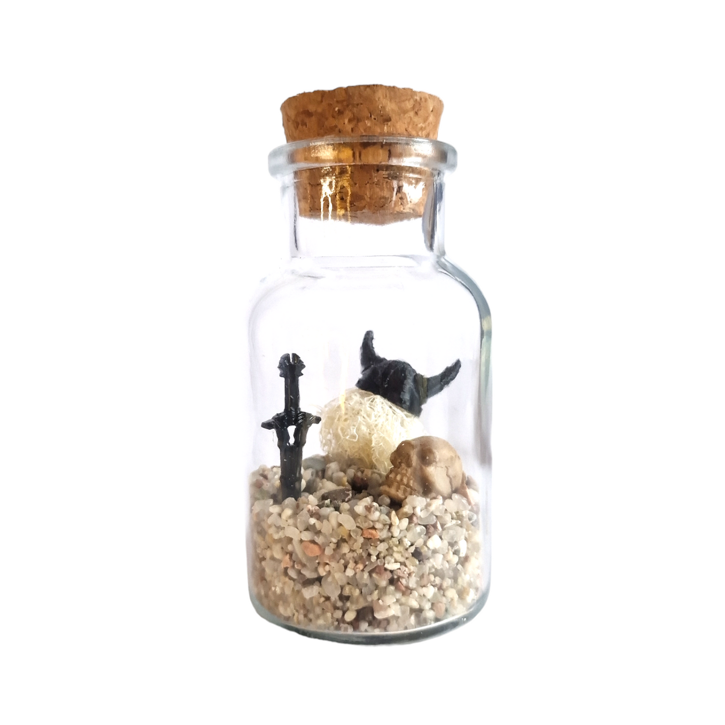 Viking Tumbleweed with a Skull