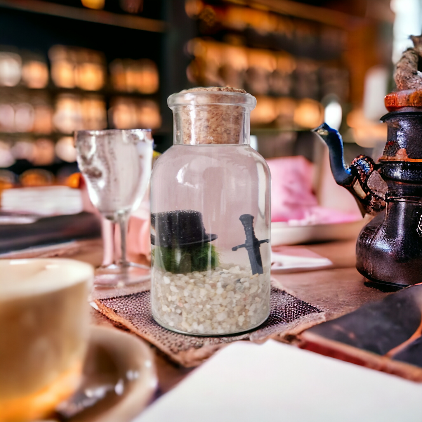 Dapper Marimo with Tophat