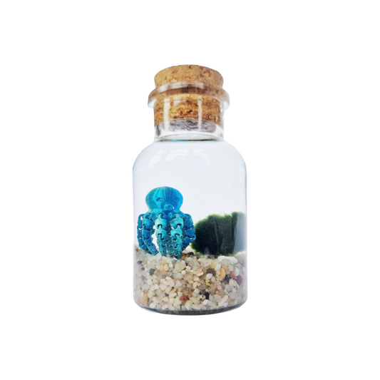 Marimo with an Octopus Friend
