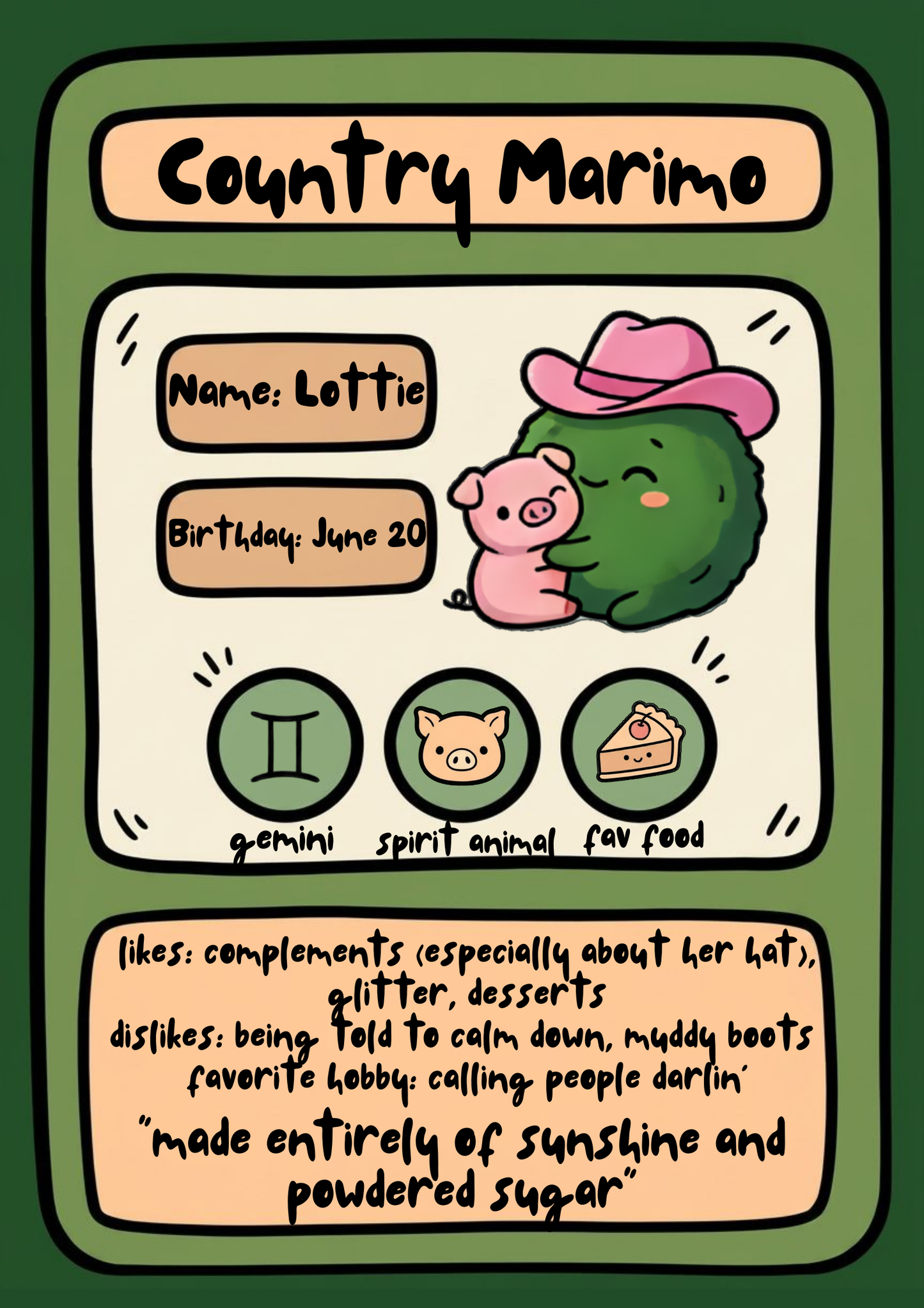 Lottie the Country Marimo