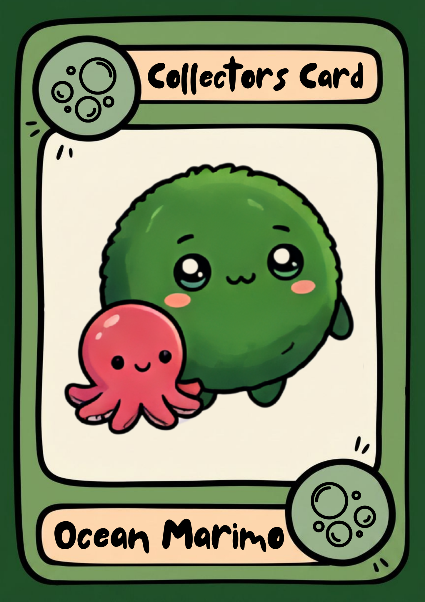 Nori the Ocean Marimo with Octopus