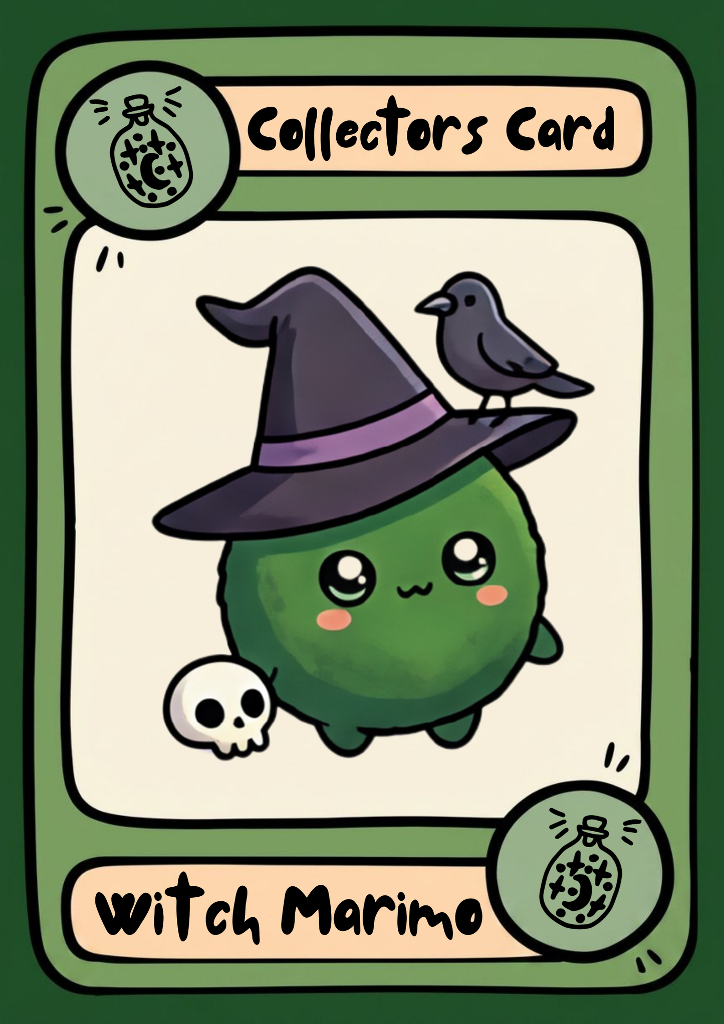 Clover the Witch Marimo