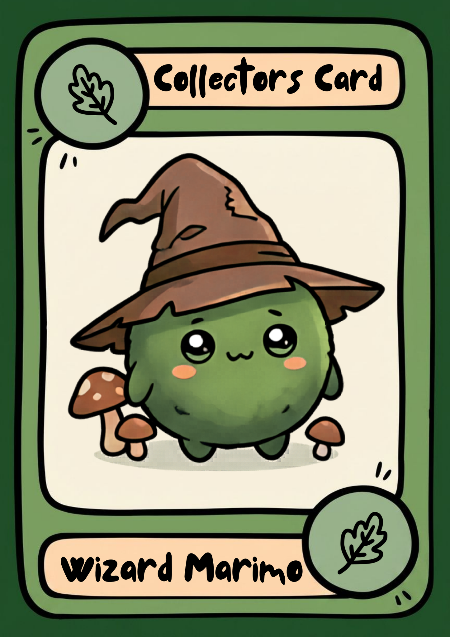 Sprig the Wizard Marimo