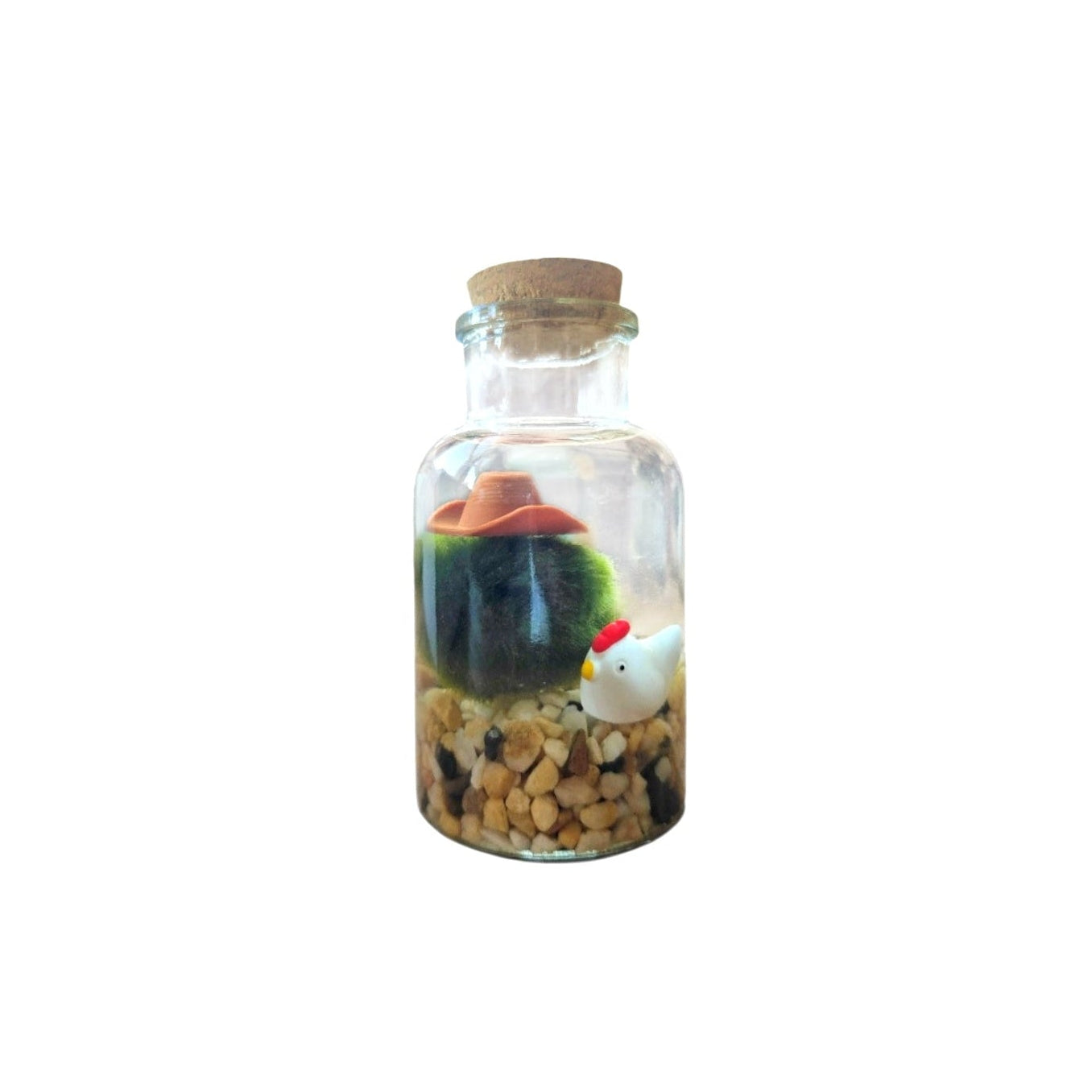 Maple the Farmer Marimo with Chicken