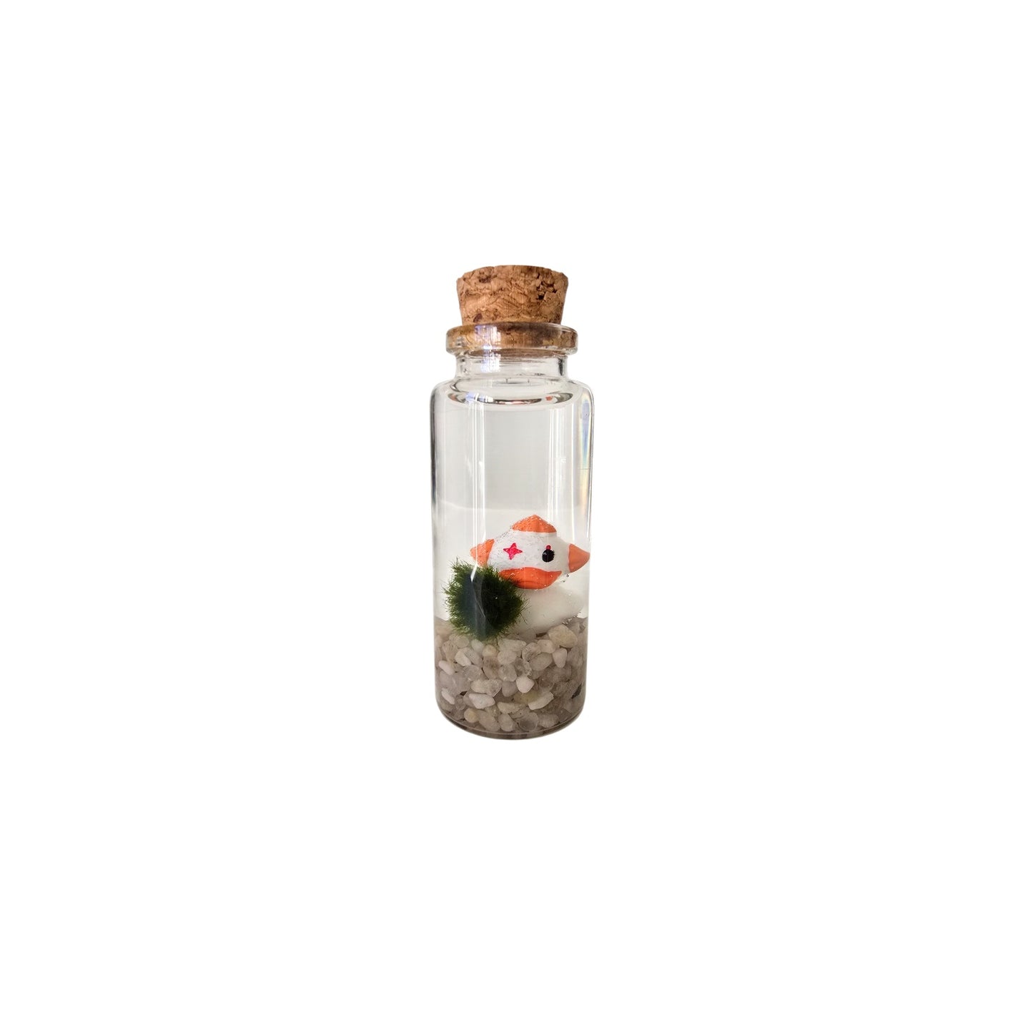 Baby Marimo with Creepy Clown